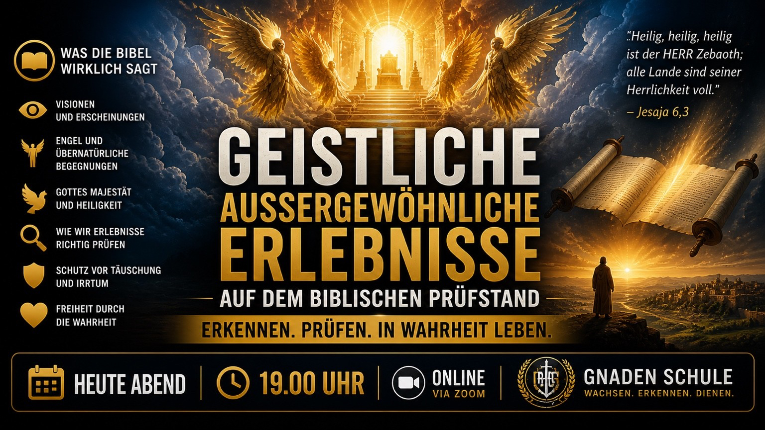 Geistliche Erlebnisse auf dem Prüfstand