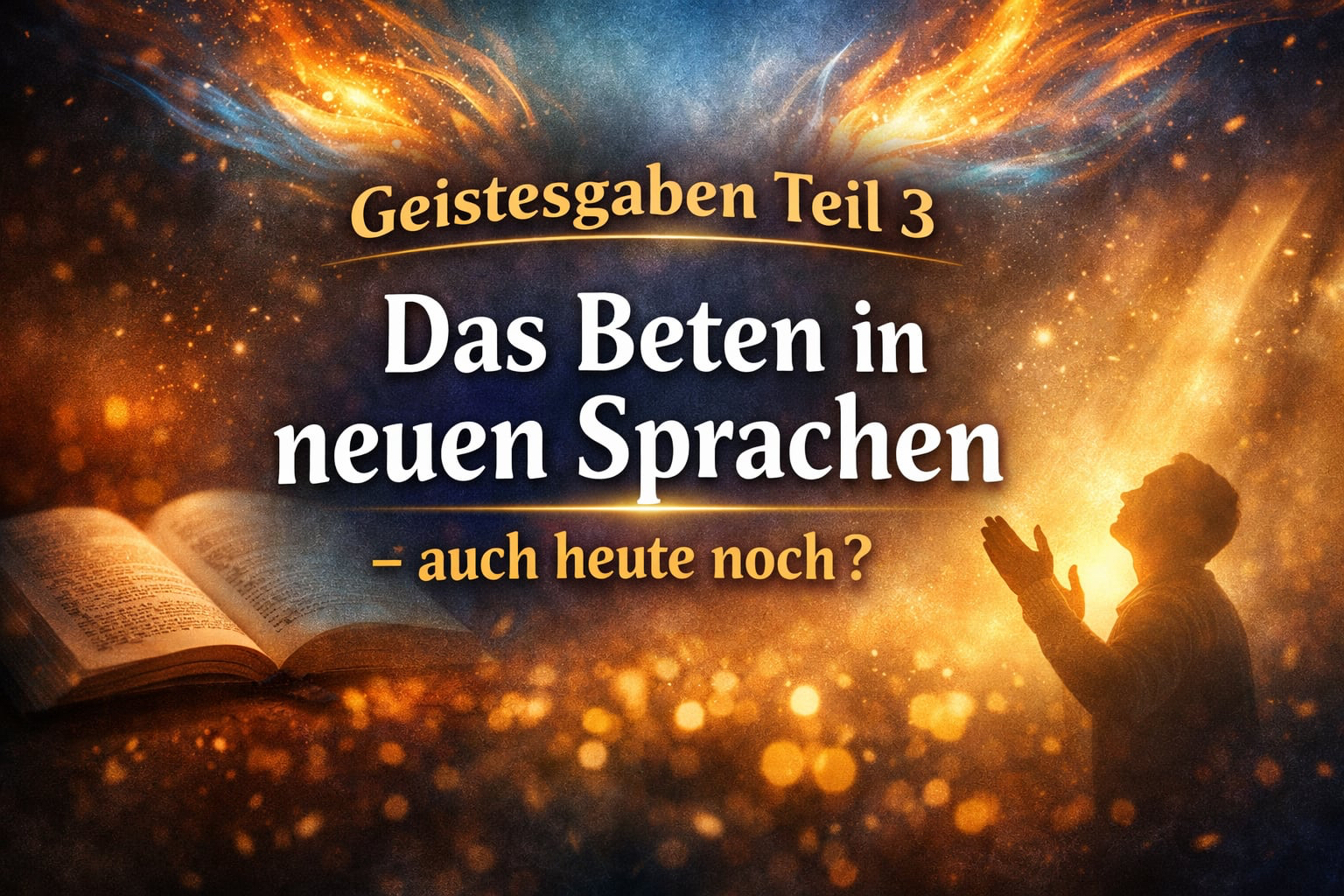 Geistesgaben Teil 3 Beten in Sprachen