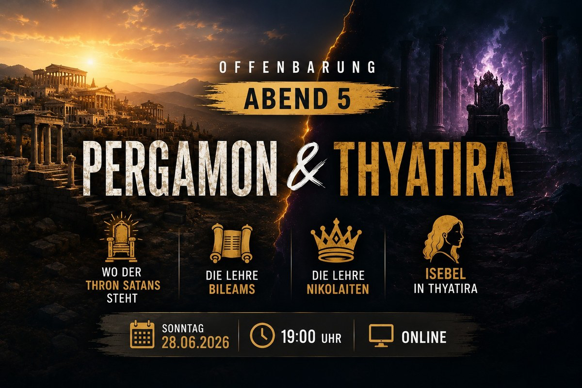 Gnadenschule Abend 5 -Pergamon- da wo der Thron Satans steht