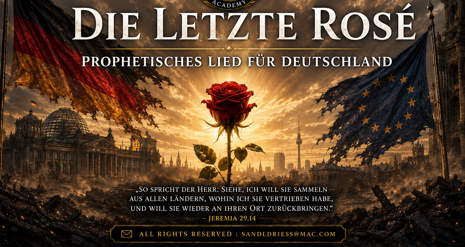Die letzte Rosé - Deutschland Prophetisches Lied